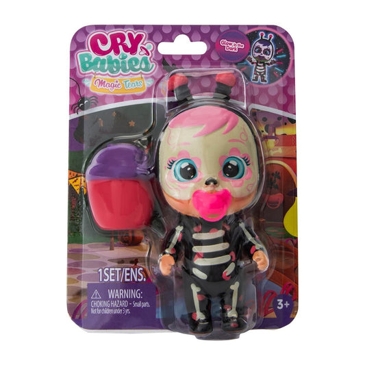 🔥Cry Babies Magic Tears Doll Figure Set Glow in the Dark Series LADY BNWT🔥