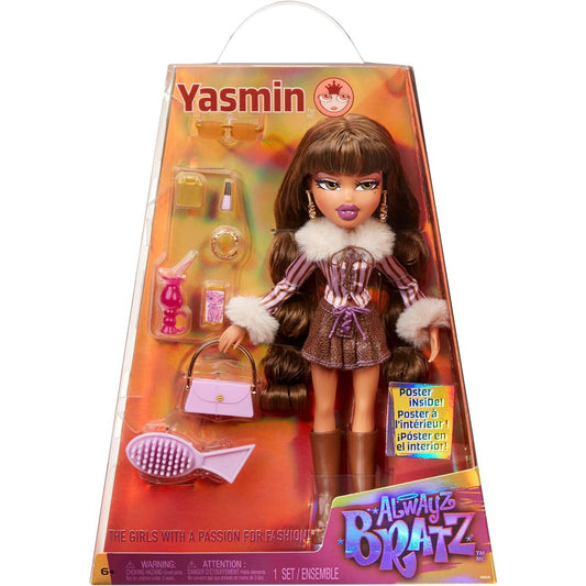 🔥Bratz Alwayz Bratz Yasmin Fashion Doll with 10 Accessories and Poster BNWT🔥