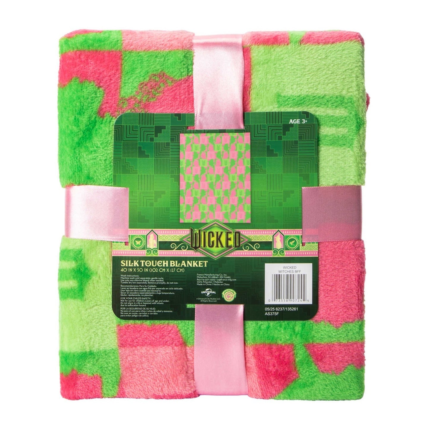 🔥Wicked Silk Touch Blanket 40 x 50 BNWT🔥