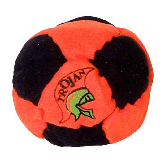 🔥World Footbag Trojan Hacky Sack Orange/Black BNWT🔥