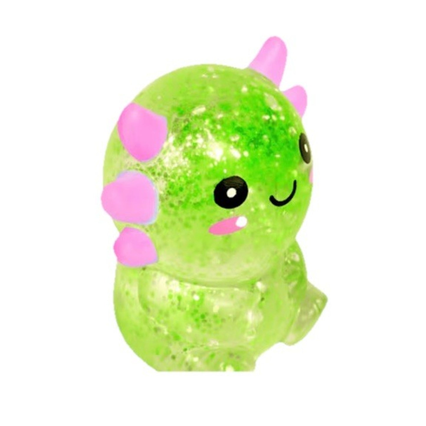 🔥Squishy Glitter Axolotl Squeeze Toy Viral TikTok Stress Reliever Green BNWT🔥