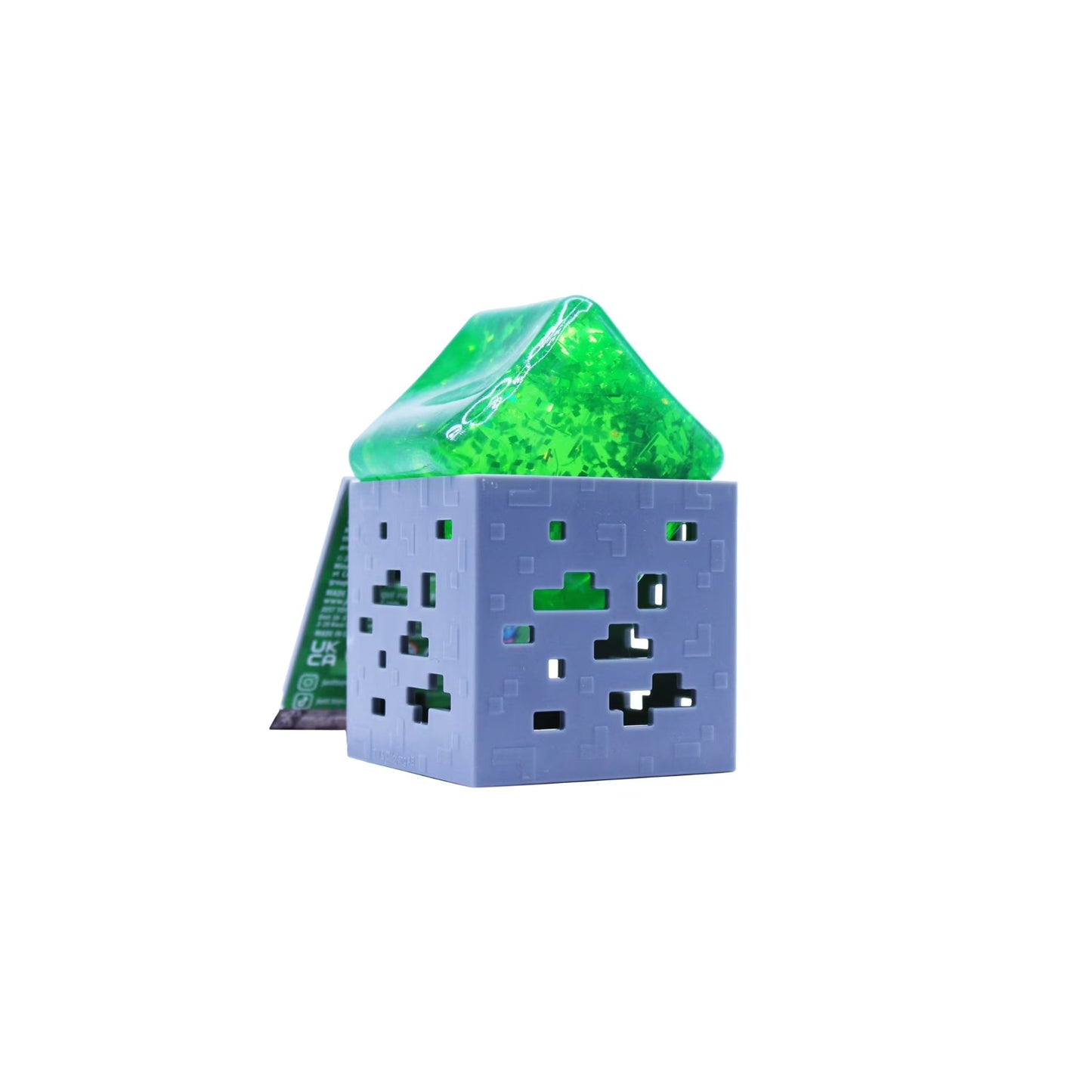 🔥MINECRAFT Jelly Cubes Squishy Cubes Lot of 5 BNWT🔥