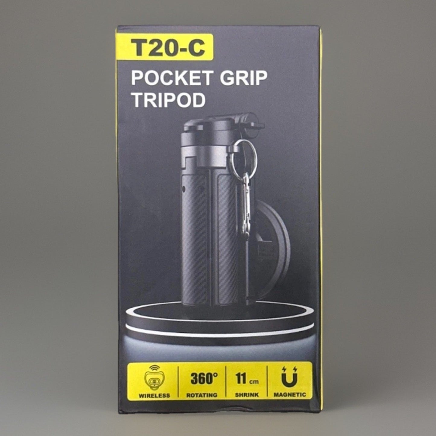 🔥T20-C Pocket Grip Tripo Wireless 360 Rotating Magnetic BNWT🔥