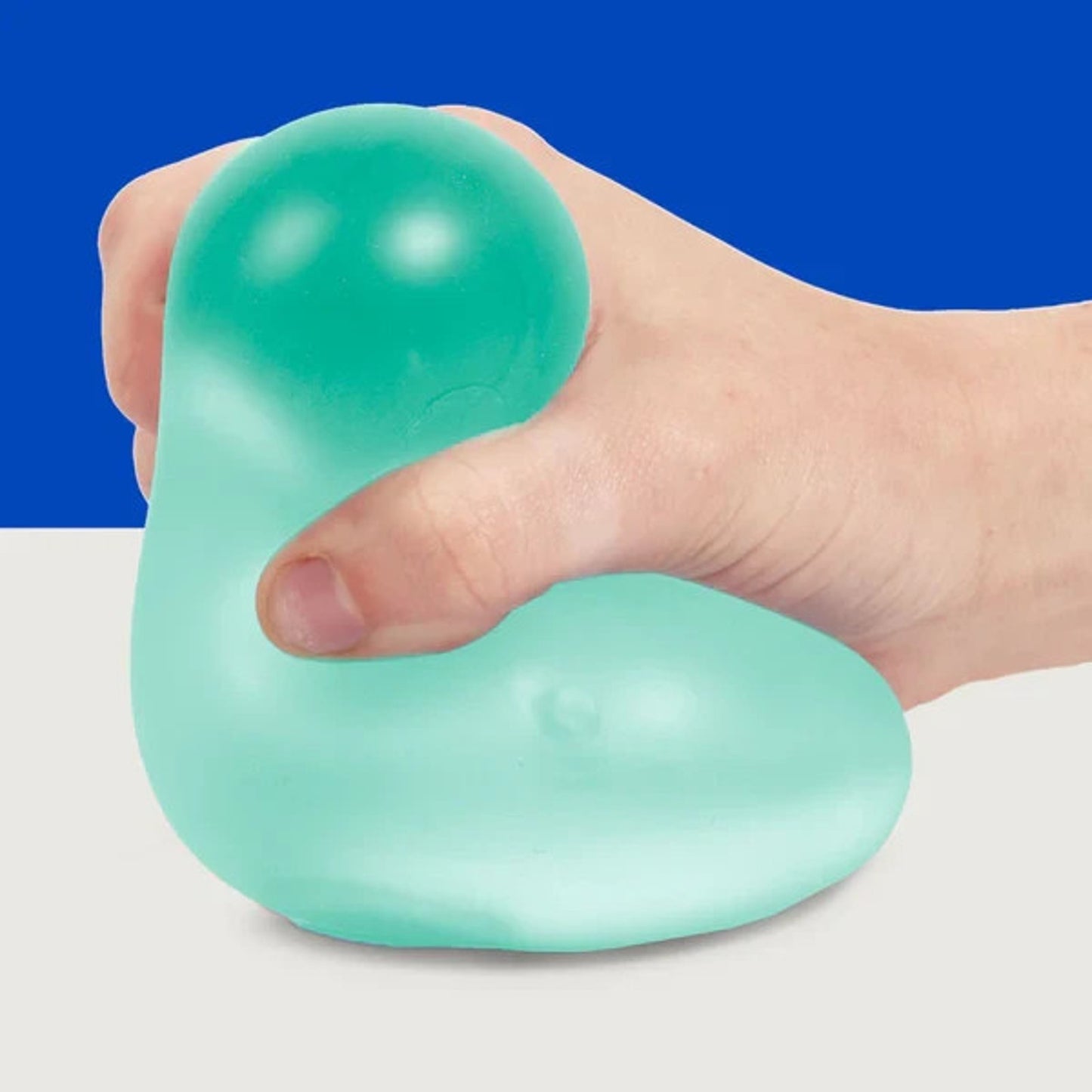 🔥Speks Gump Memory Gel Stress Ball JUMBO Sea Glass BNWT🔥