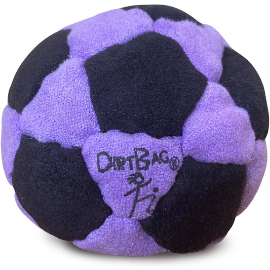 🔥World Footbag Dirtbag 32 Hacky Sack BLACK/PURPLE BNWT🔥