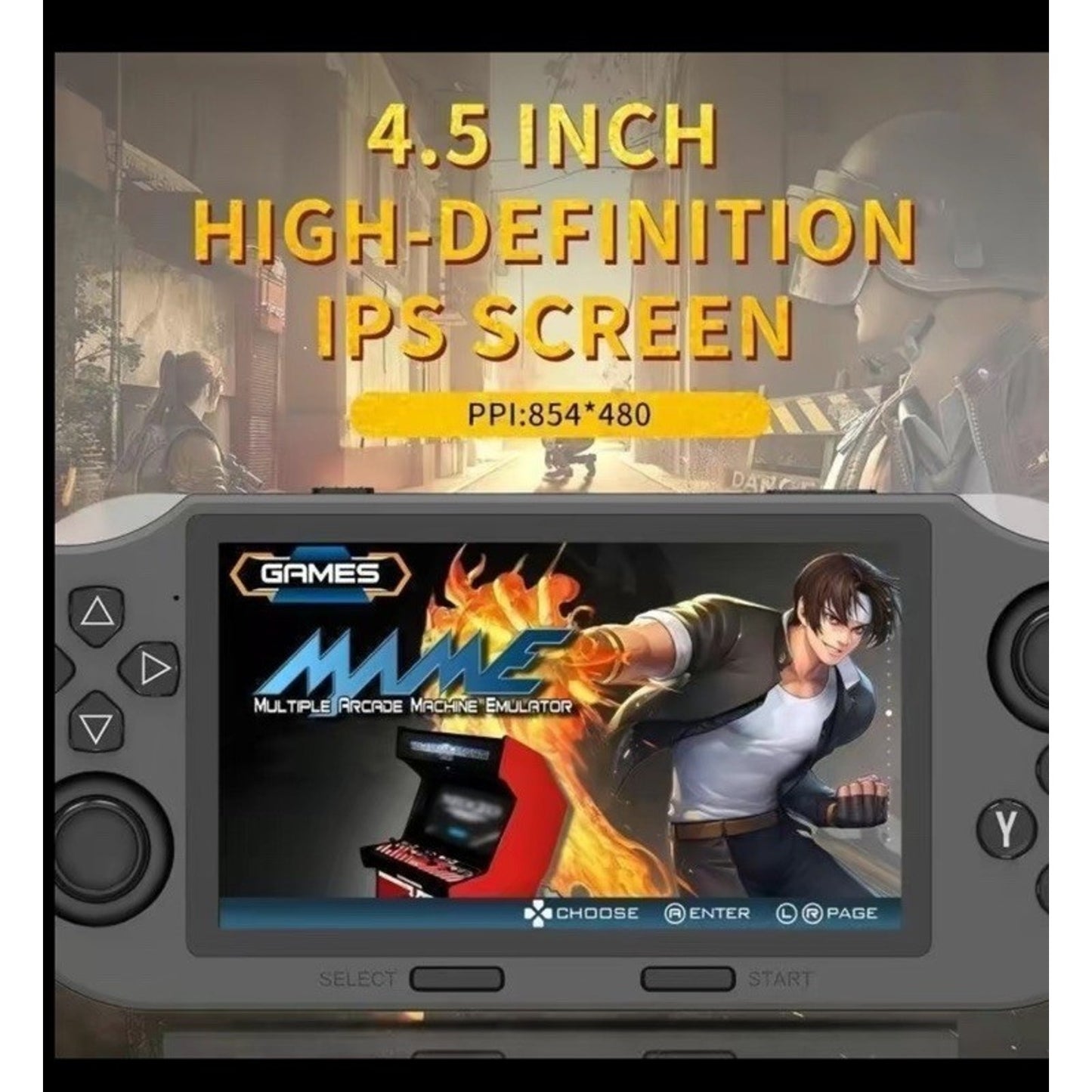 🔥SF3000 Handheld System 4.5in IPS Display 16GB Gray USB-C 3.5mm Jack BNWT🔥