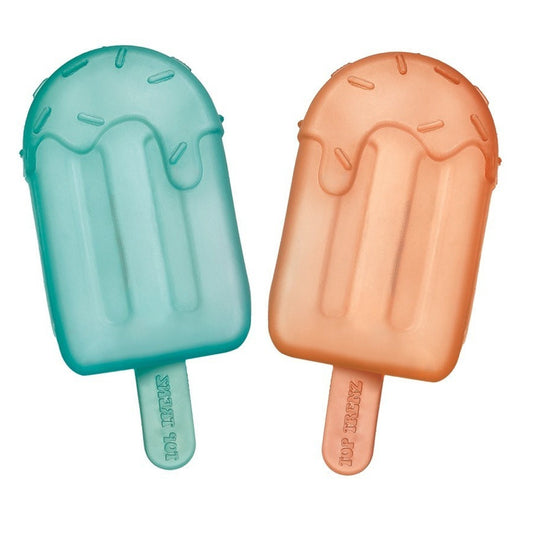 🔥Super Duper Sugar Squisher Mini Ice Pop Teal/Orange 2 Pack BNWT🔥