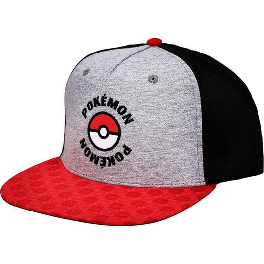 Pokemon Pokeball Snapback Adjustable Baseball Cap Hat Youth Size