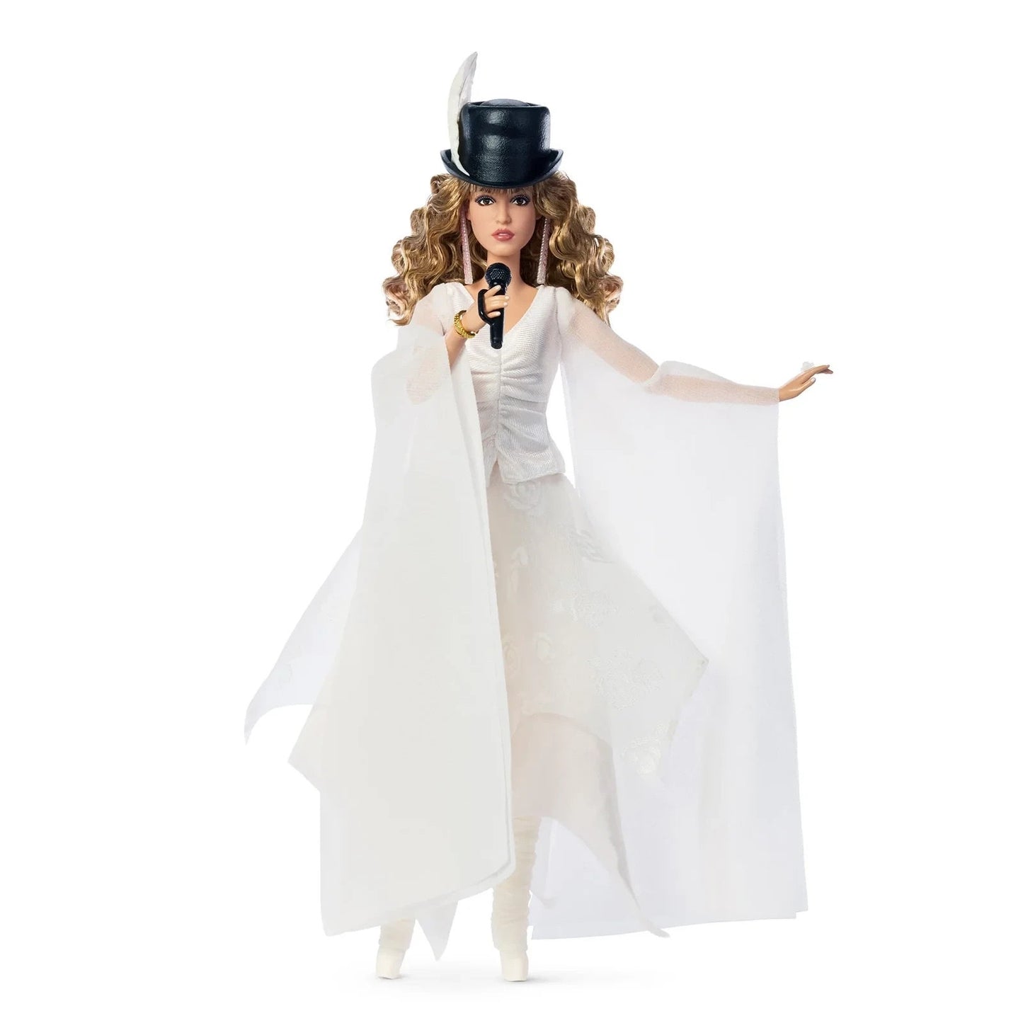🔥Barbie Stevie Nicks Doll #2 Bella Donna White Dress BNWT🔥