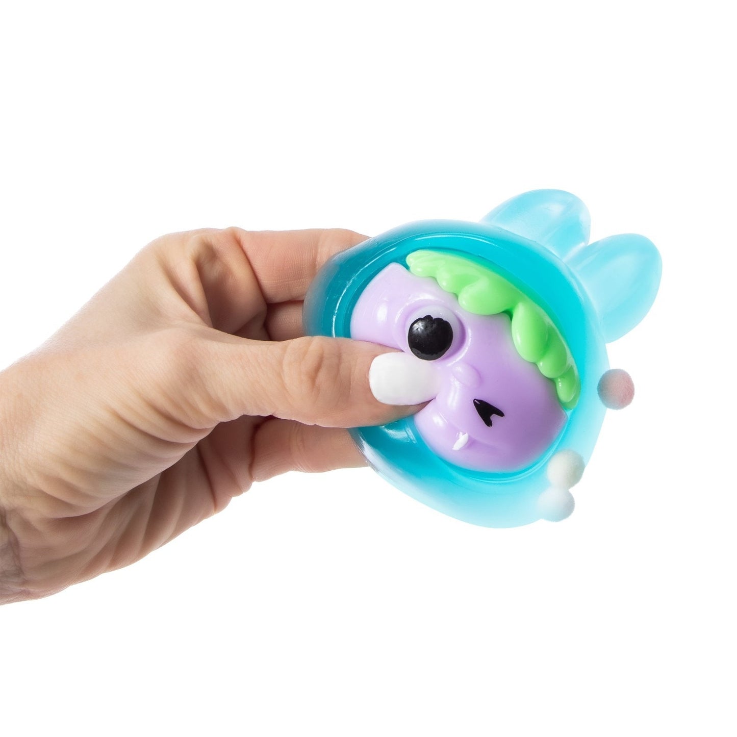 🔥Orb Curiosities Taba-licious BUNNY Snarkies Teal Squishy Sensory Toy BNWT🔥