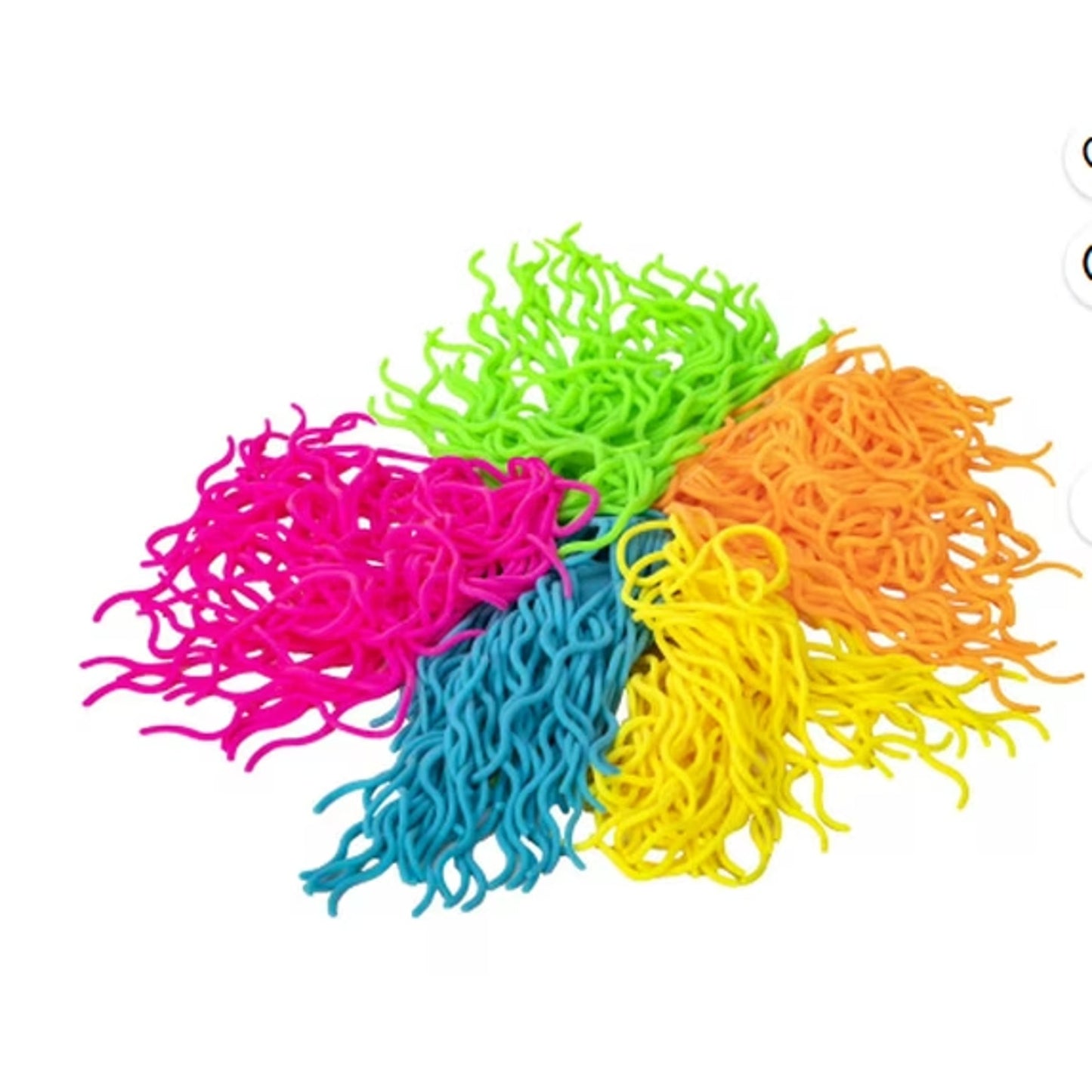 🔥Nee Doh Ramen Noodlies Sensory Fidget Toy Stretchy Noodles 5 Colors BNWT🔥