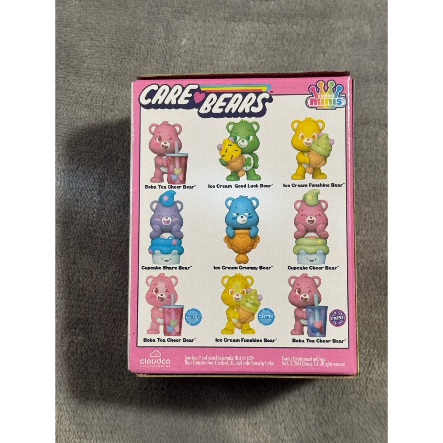 🔥Funko Minis Care Bears BOBA TEA CHEER BEAR GLITTER BNWT🔥