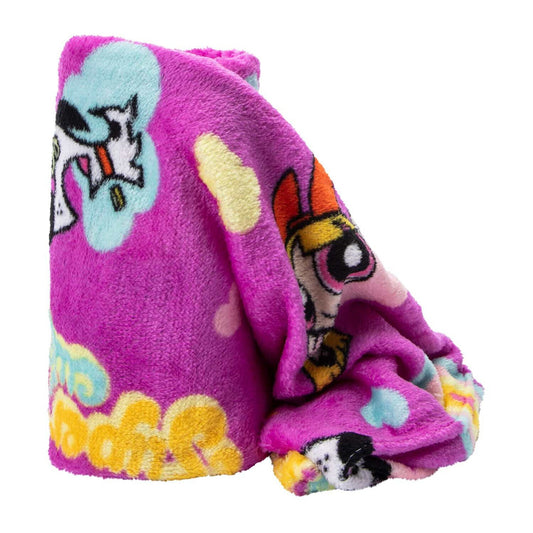 🔥Powerpuff Girls 40 x 50 Inch Silk Touch Throw Blanket BNWT🔥