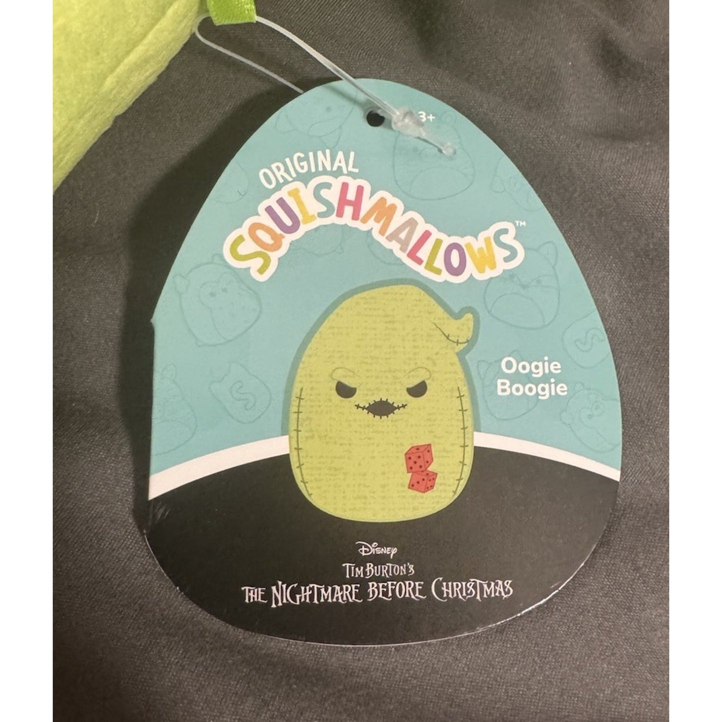🔥Squishmallows Nightmare Before Christmas Oogie Boogie Plush 9" BNWT🔥