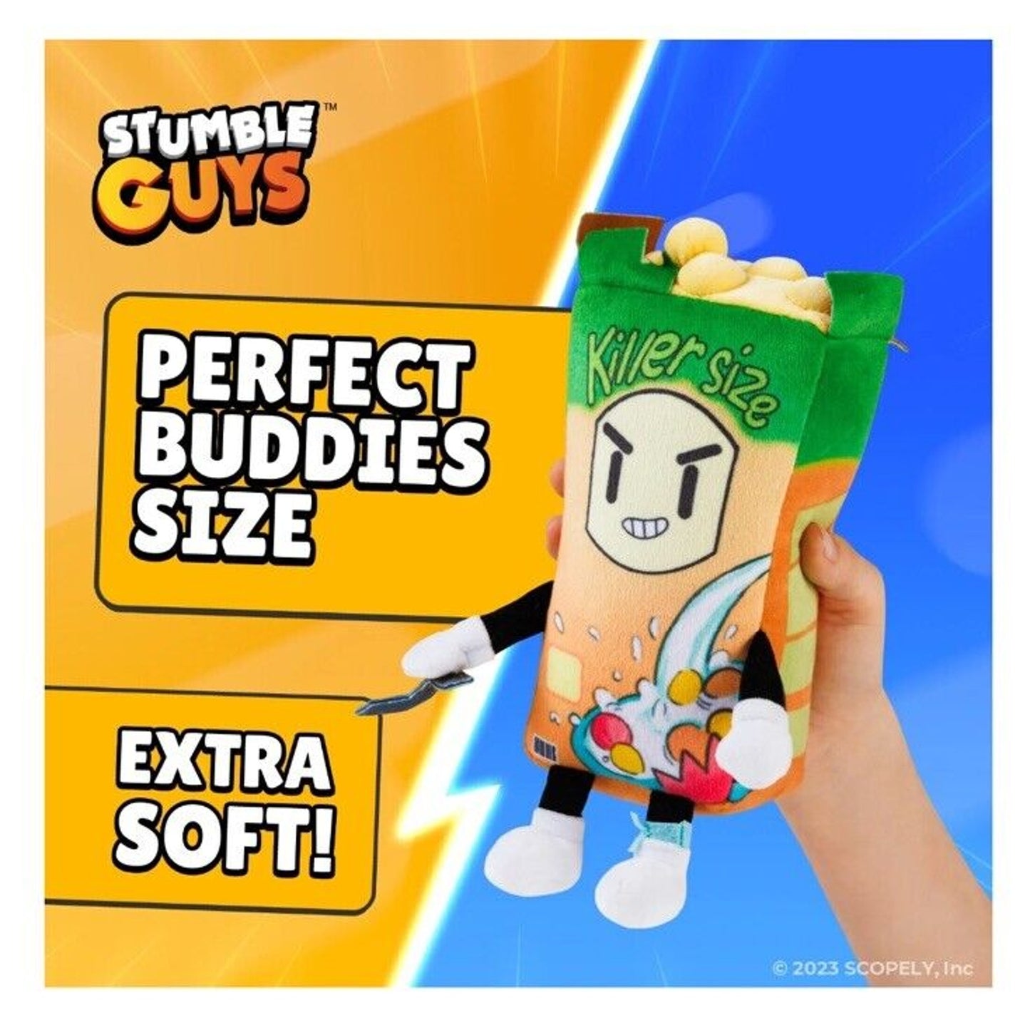 🔥Stumble Guys CEREAL KILLER 8” Plush Buddies Soft & Cuddly Plush Toy 2024 BNWT