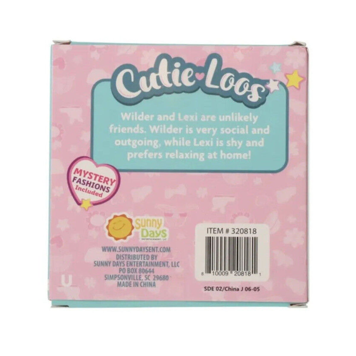 🔥Cutie Loos mix and match friends Wilder And Lexi with mystery fashions BNIB🔥