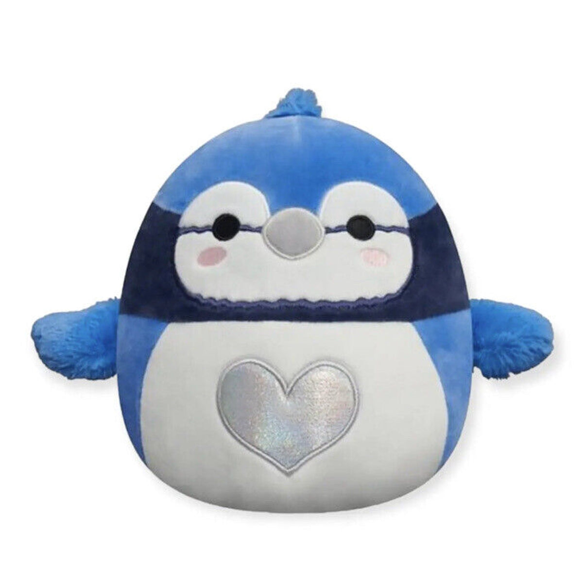 🔥Squishmallows 8" Valentine's Babs the Bluejay Plush Toy by Kellytoy BNWT🔥