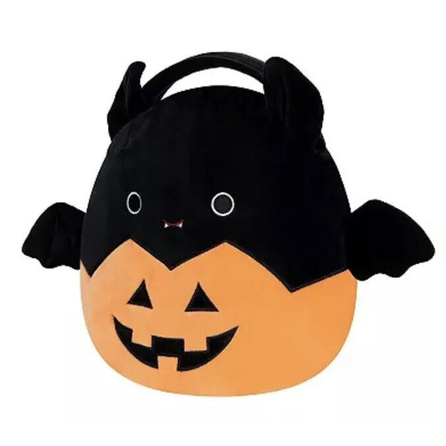 🔥Squishmallow Emily The Bat In Pumpkin Treat Pail Trick Or Treat 2022 BNWT1