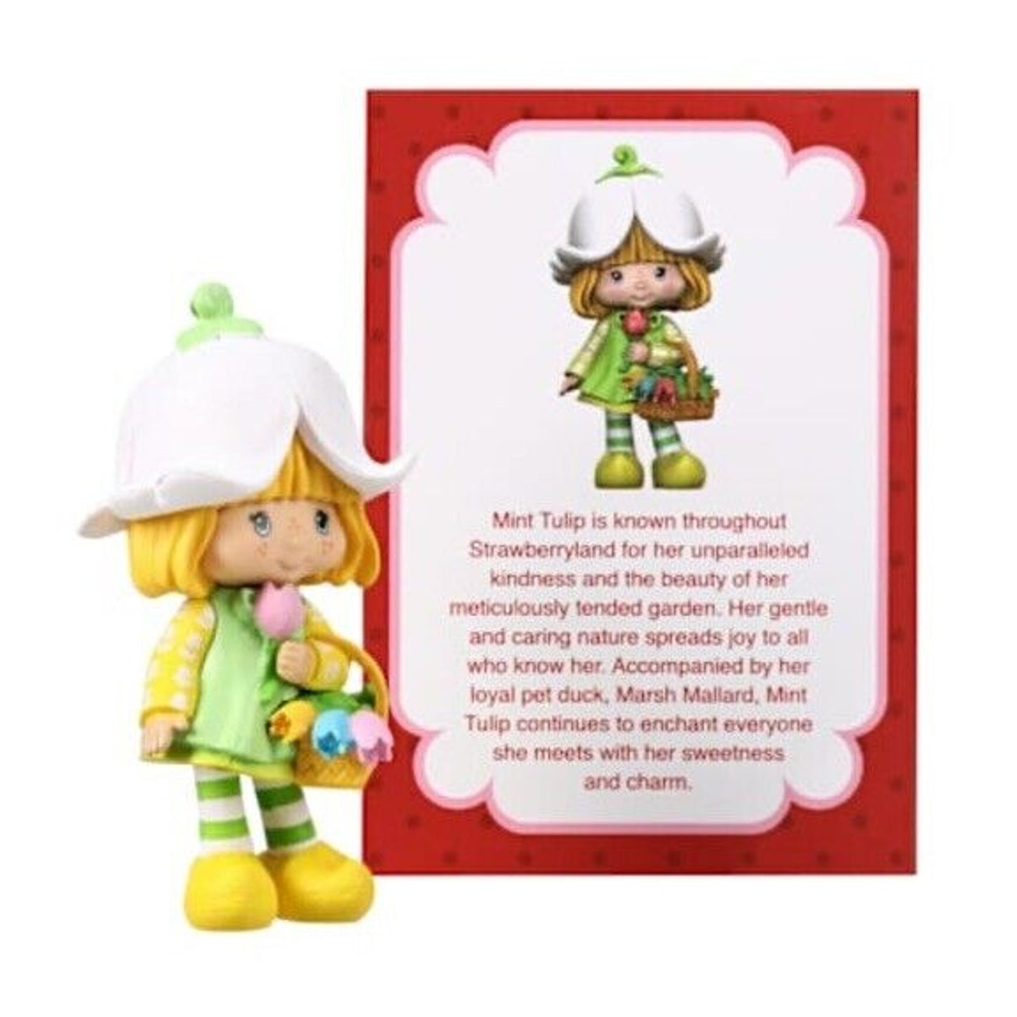 🔥The World Of Strawberry Shortcake Mint Tulip Mini Figure CheeBee TLS BNWT💥