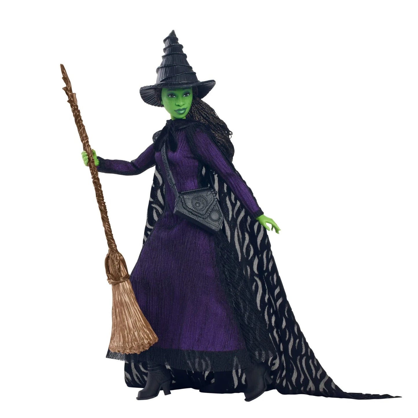 🔥Mattel Creations Wicked Deluxe Elphaba Fashion Doll and Accessories BNWT💥