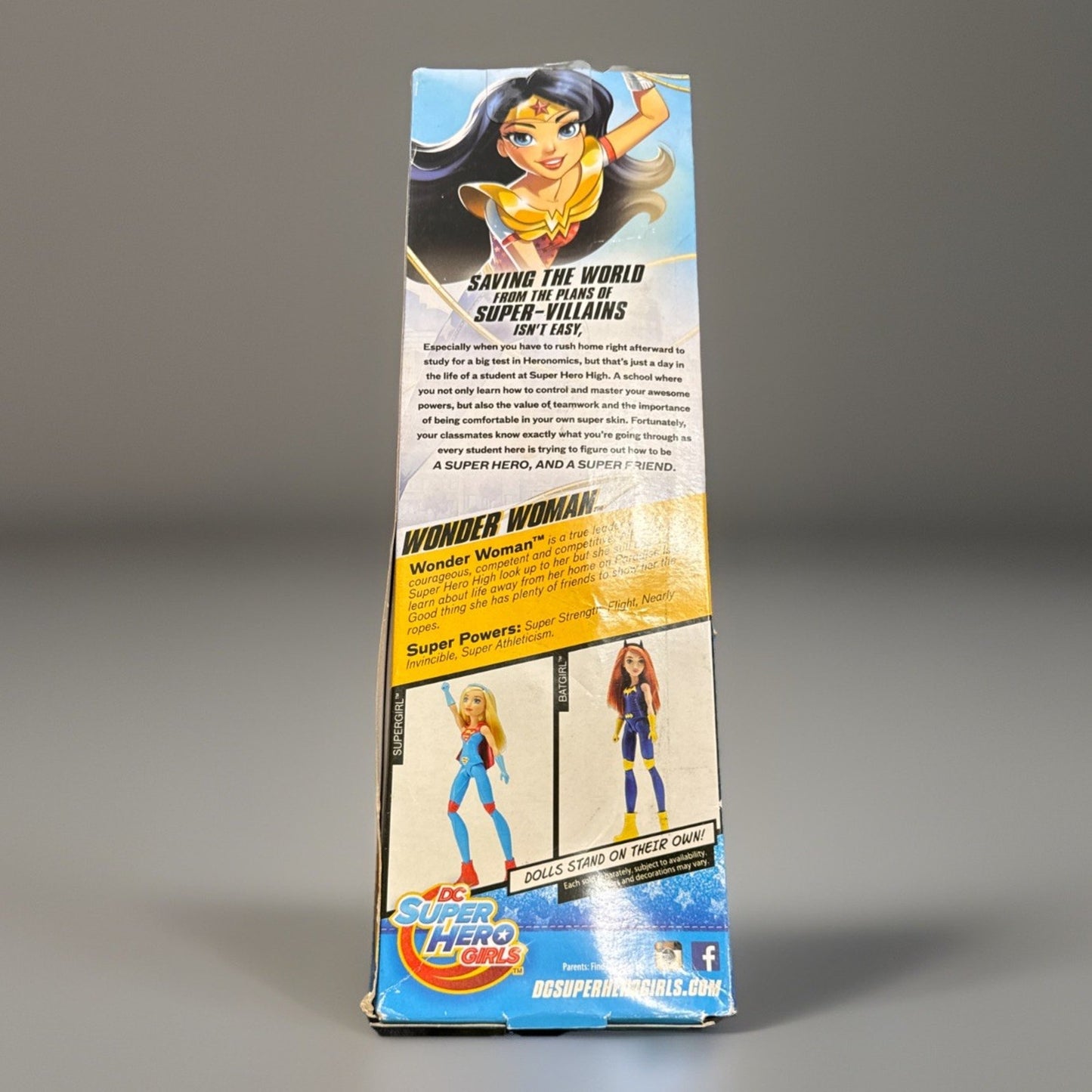 🔥2015 Mattel DC Super Hero Girls Wonder Woman 12" Doll - DC BNIB🔥