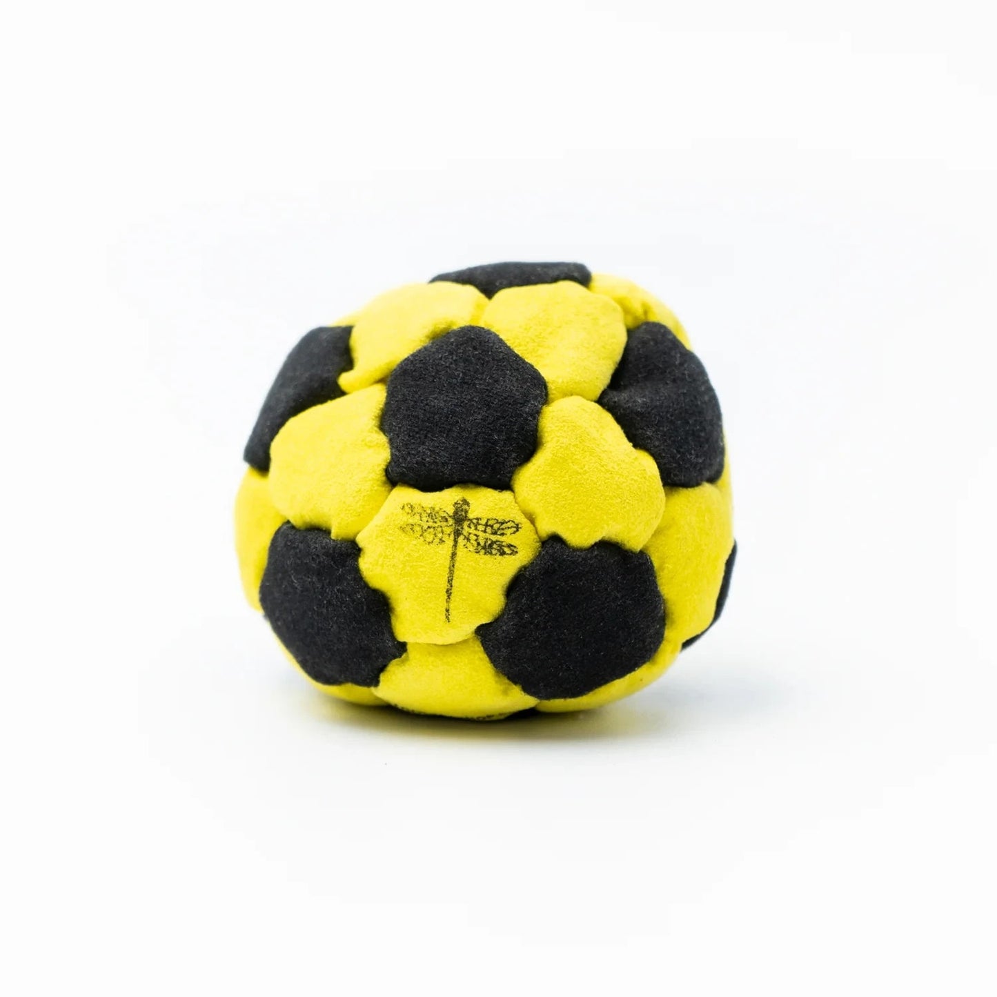 🔥Dragonfly Footbags Eclipse 32 Plastic Fill Yellow/Black BNWT🔥
