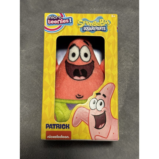 🔥SpongeBob Micro Teenies Plush Patrick Star BNWT🔥