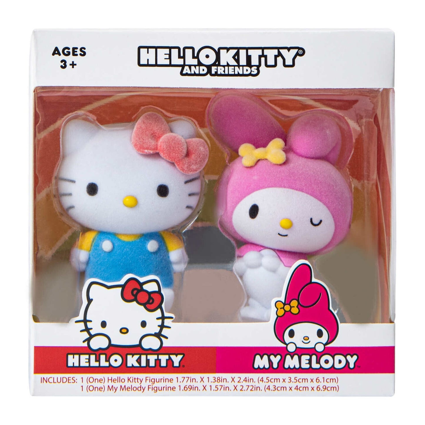 🔥Hello Kitty & Friends Figures 2pk Hello Kitty & My Melody Sanrio BNWT🔥