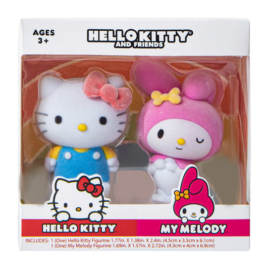 🔥Hello Kitty & Friends Figures 2pk Hello Kitty & My Melody Sanrio BNWT🔥