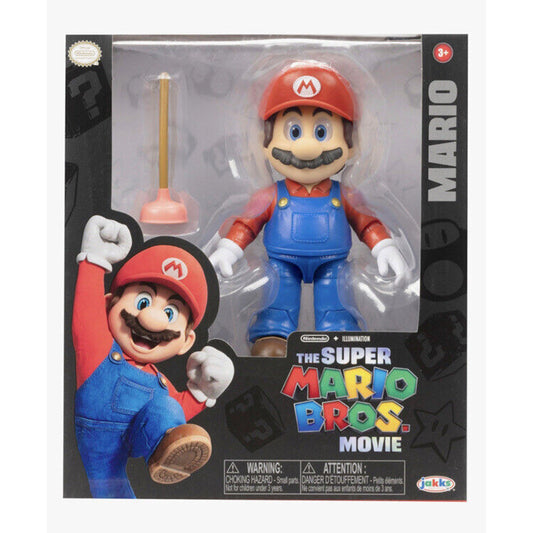🔥Super Mario Bros Movie - Mario - 5" Figure Jakks Pacific (2023) BNIB🔥
