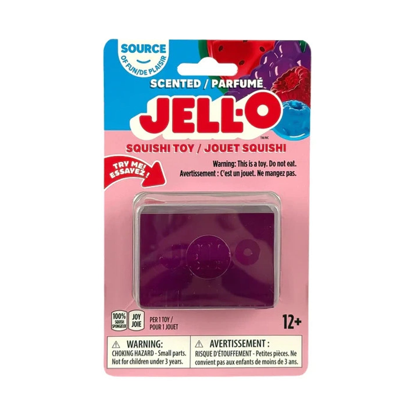 🔥JELL-O Brand Stretchy SQUISHY TOY Fidget Squeeze Red Viral TIKTOK BNWT🔥
