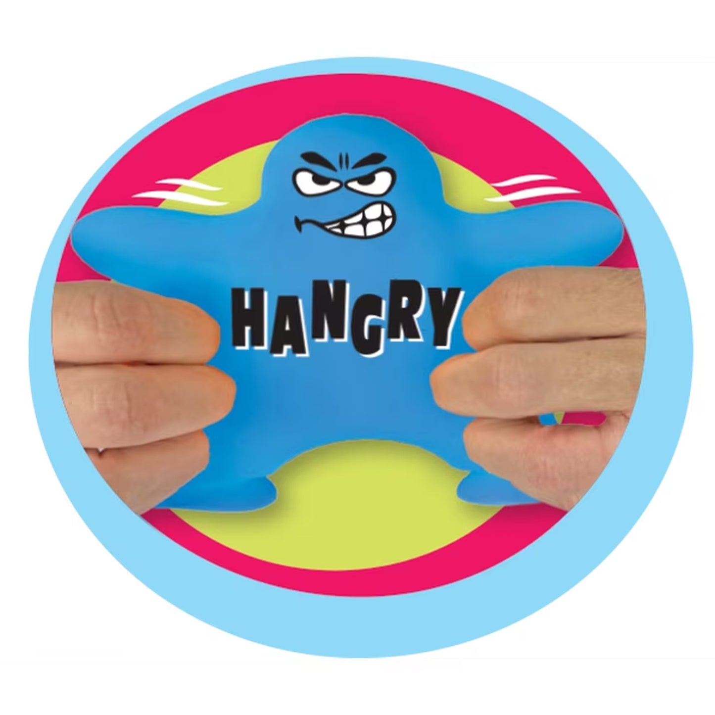 🔥Ja-Ru Suction Cup Squish Dude BLUE BNWT🔥