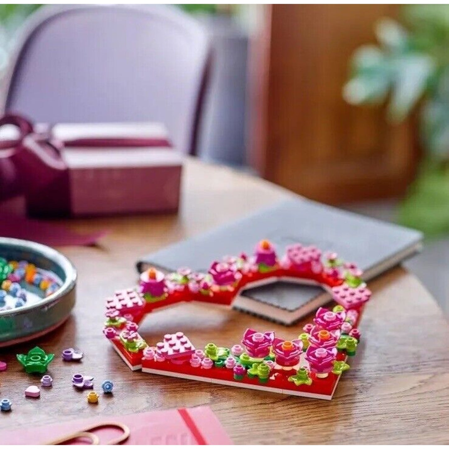 🔥LEGO 40638 Heart Ornament Building Toy Kit Heart Shaped Valentines Day Gift🔥