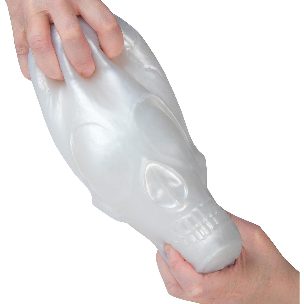 🔥ORB Easy Sqweezy Jumbo Skull Squishy Toy Stretch Squish Squeeze BNWT🔥