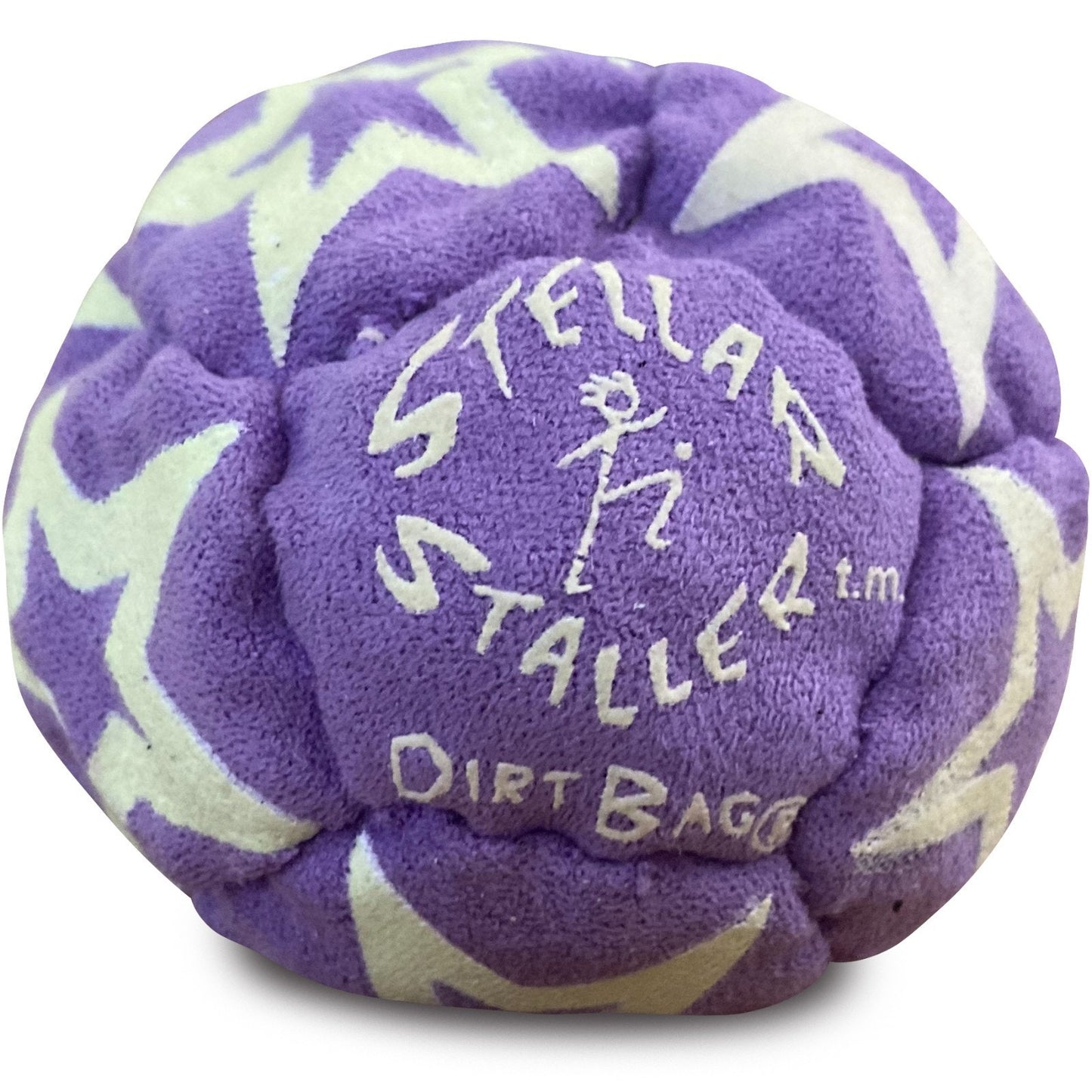 🔥World Footbag Stellar Staller Hacky Sack PURPLE GITD BNWT🔥