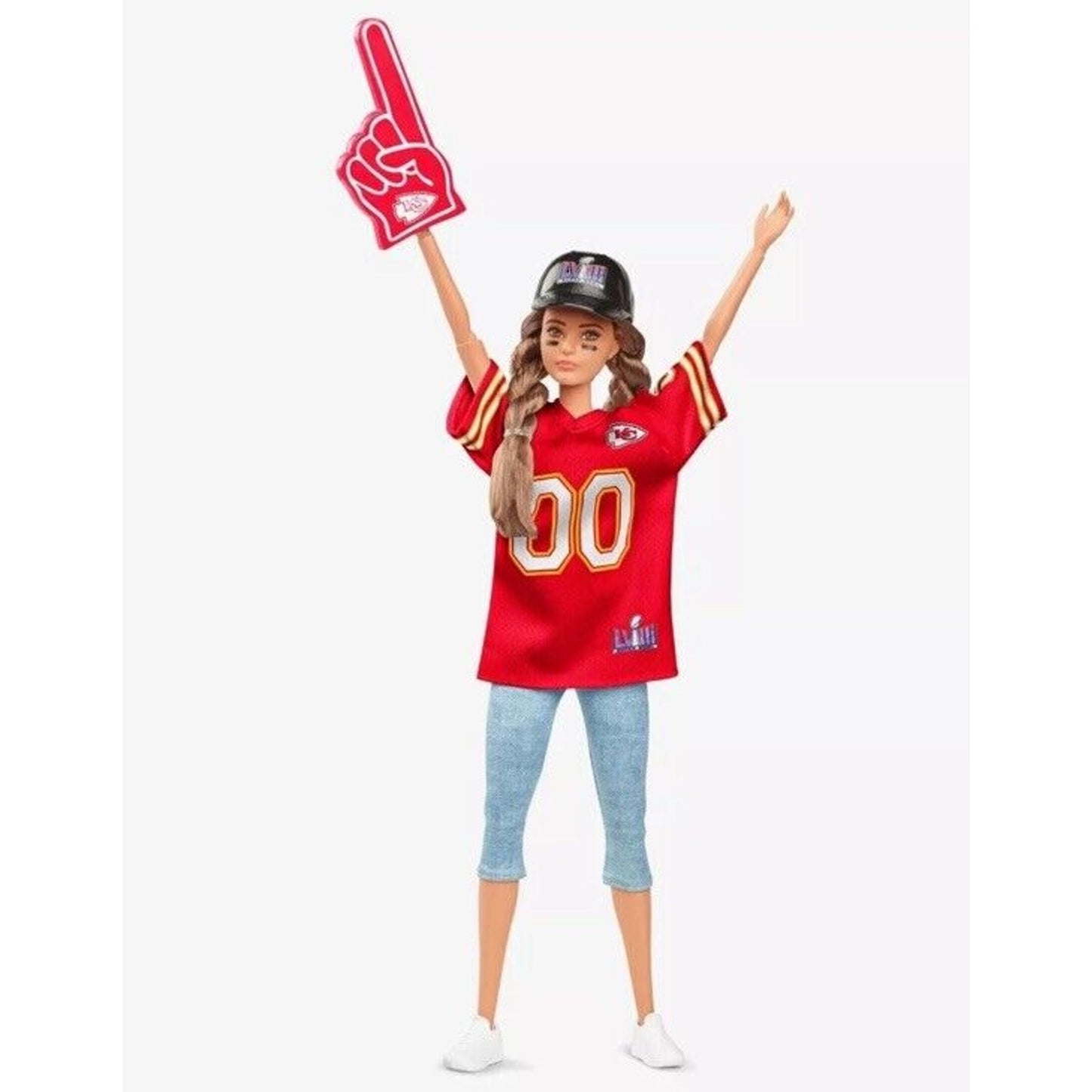 🔥Barbie Signature NFL Super Bowl LVIII Champion Kansas City Chiefs Doll BNWT🔥
