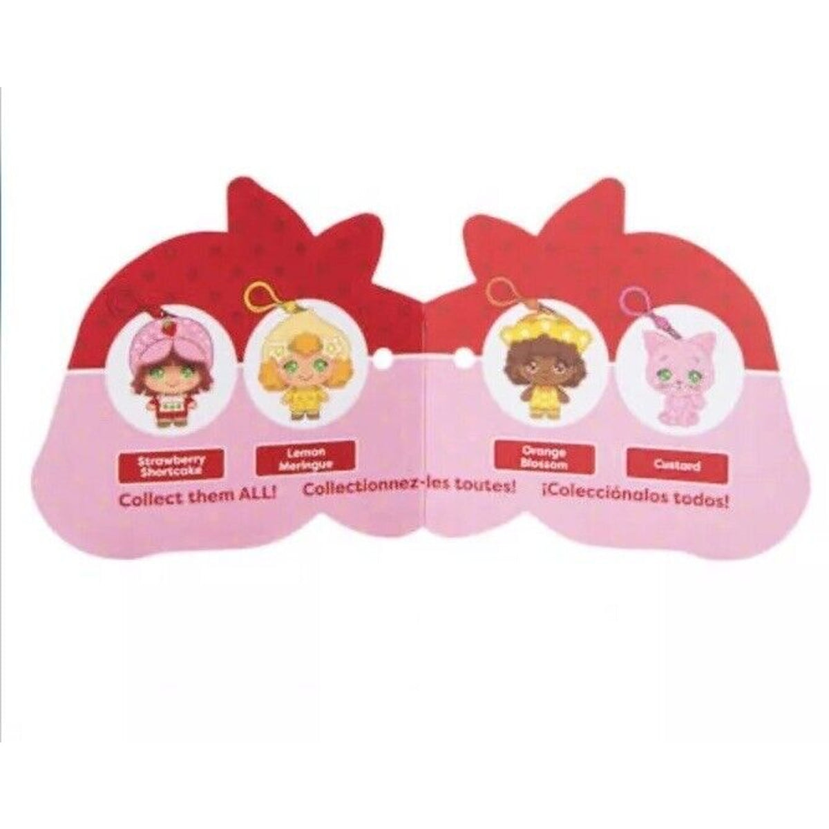 🔥The World Of Strawberry Shortcake Backpack Clip Orange Blossom BNWT🔥