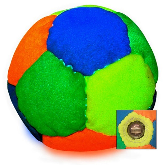 🔥World Footbag GloStar Light Up Footbag Hacky Sack BNWT🔥