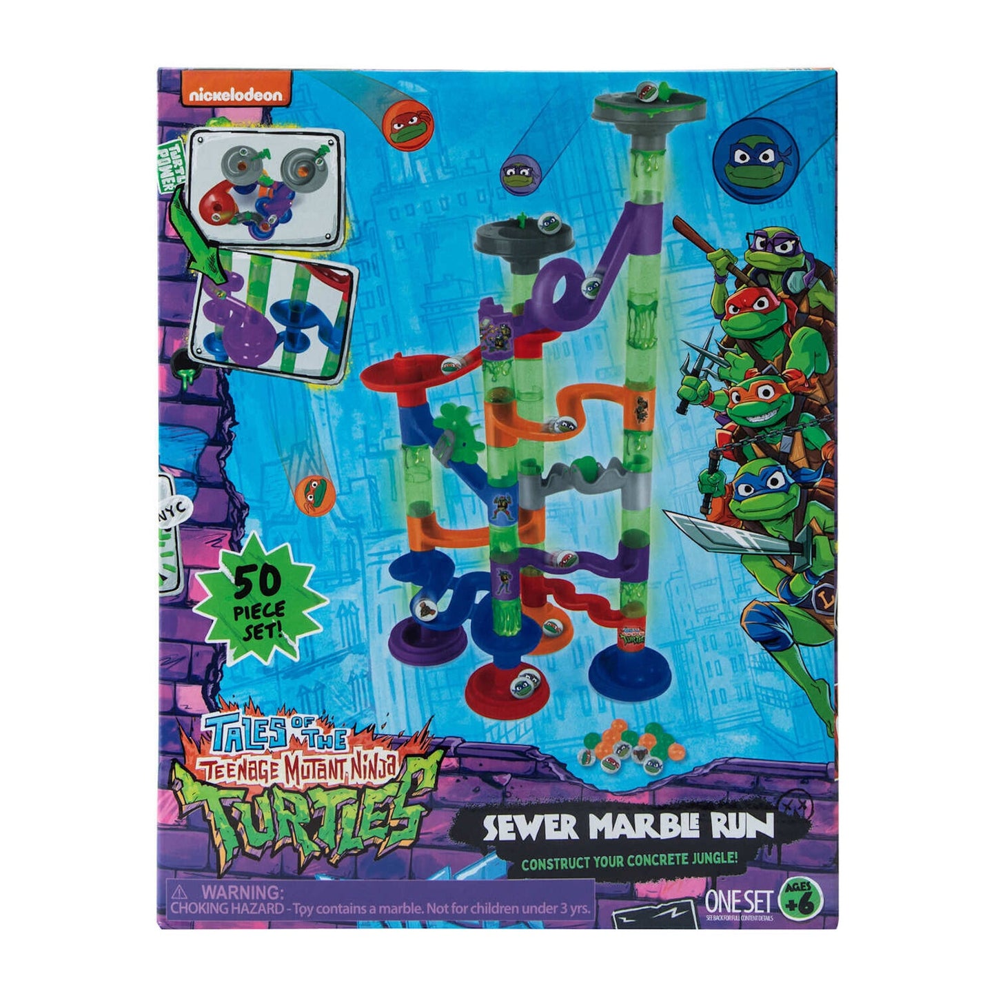 🔥Teenage Mutant Ninja Turtles™ Sewer Marble Run Set BNWT🔥