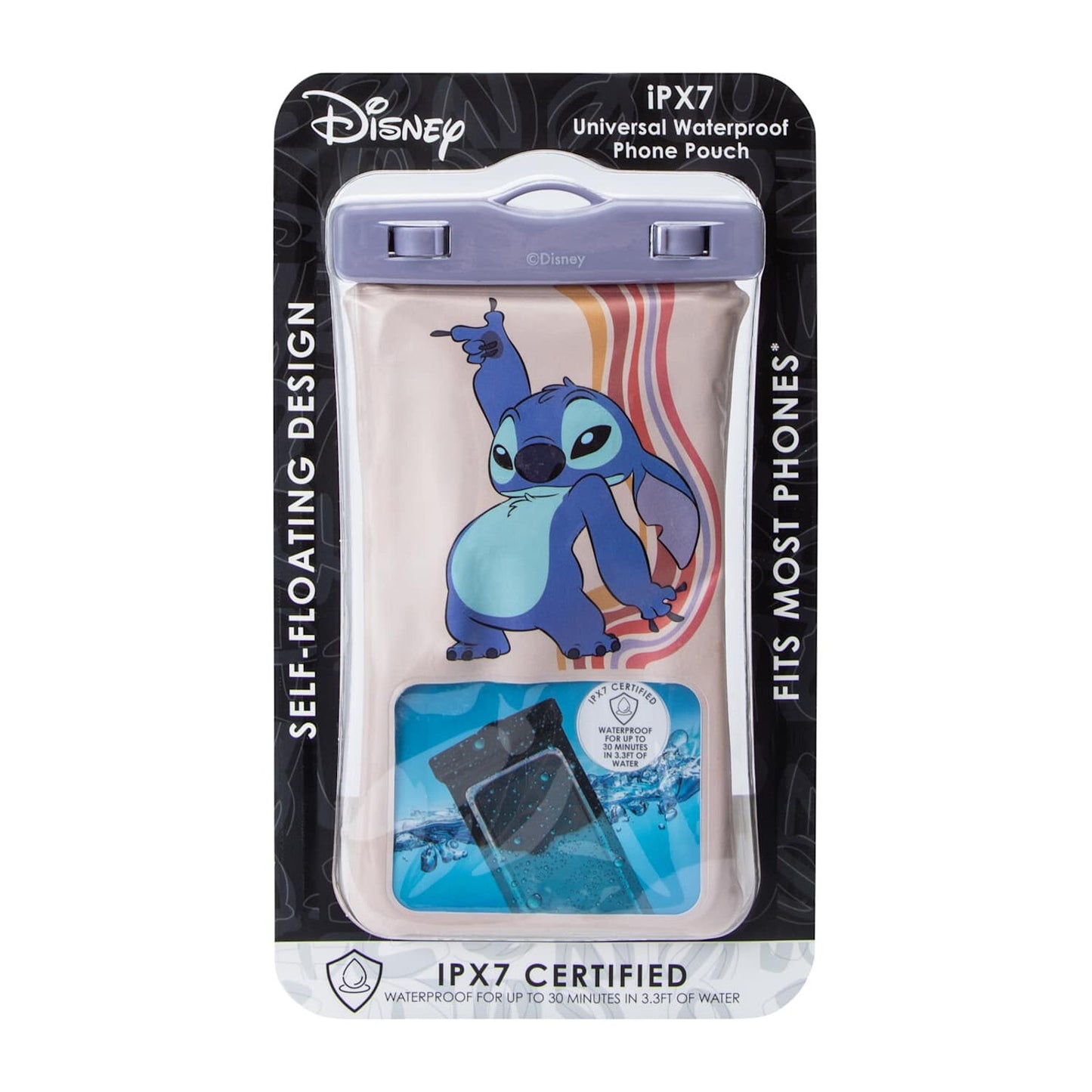🔥 Disney IPX7 Waterproof Phone Pouch Stitch BNWT🔥