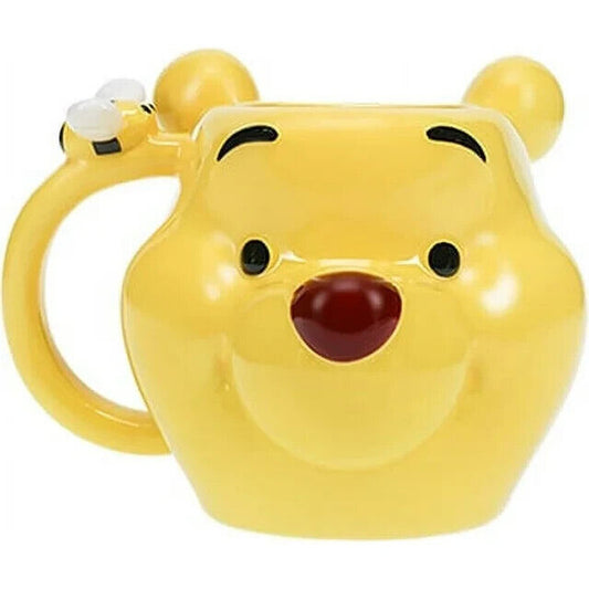 🔥PALADONE x DISNEY - Winnie the Pooh Head Shaped Large Coffee Mug 3D Ceramic 💥