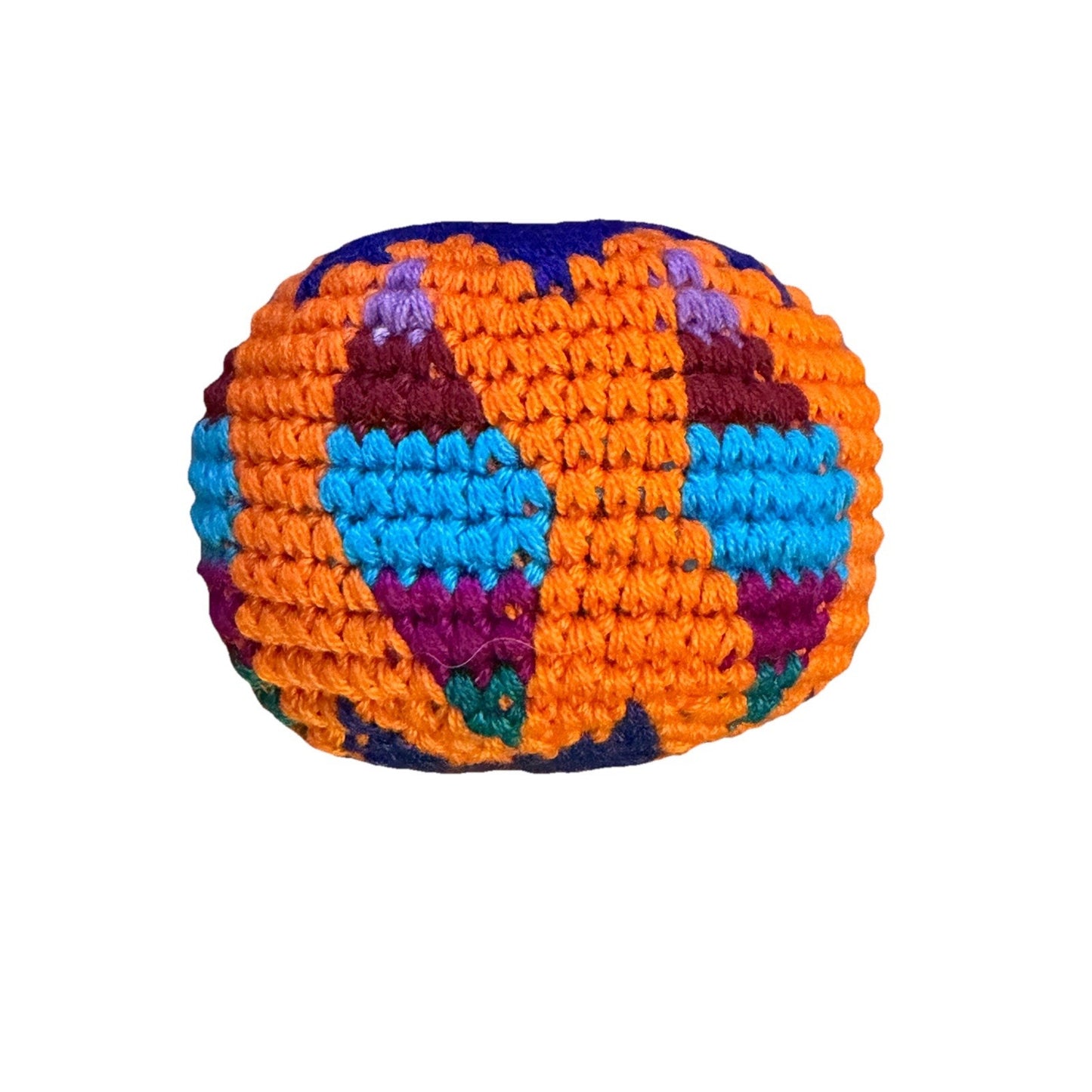 🔥World Footbag Boota Bag Crochet Hacky BLUE Star BNWT🔥