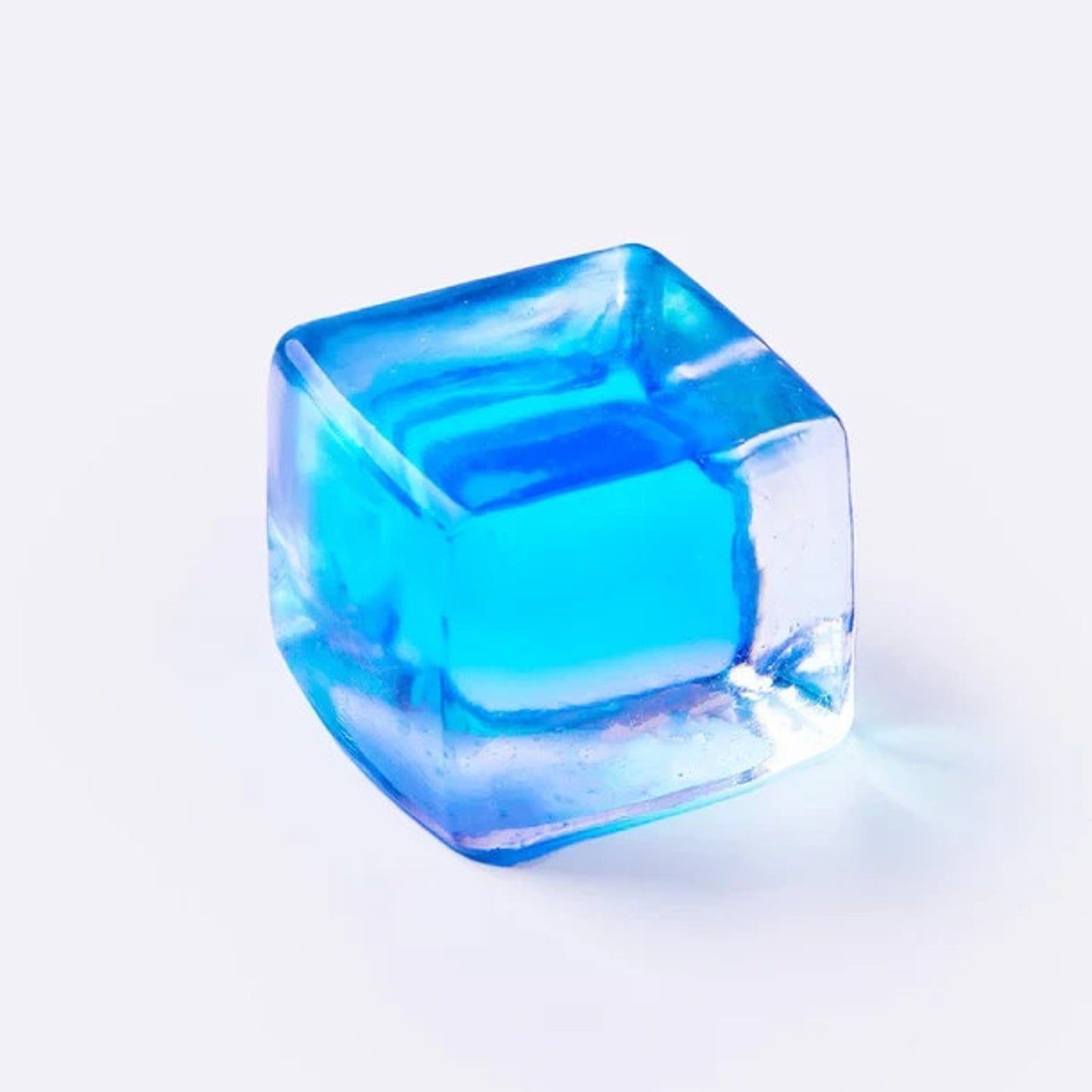 🔥Nested Blue Ice Cube Taba Squishy BNWT🔥