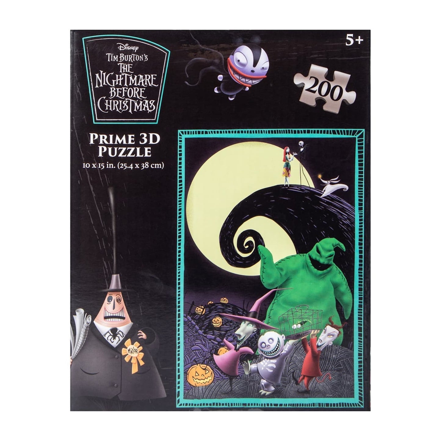 🔥Disney Tim Burton's The Nightmare Before Christmas Prime 3D Puzzle 200 PC🔥