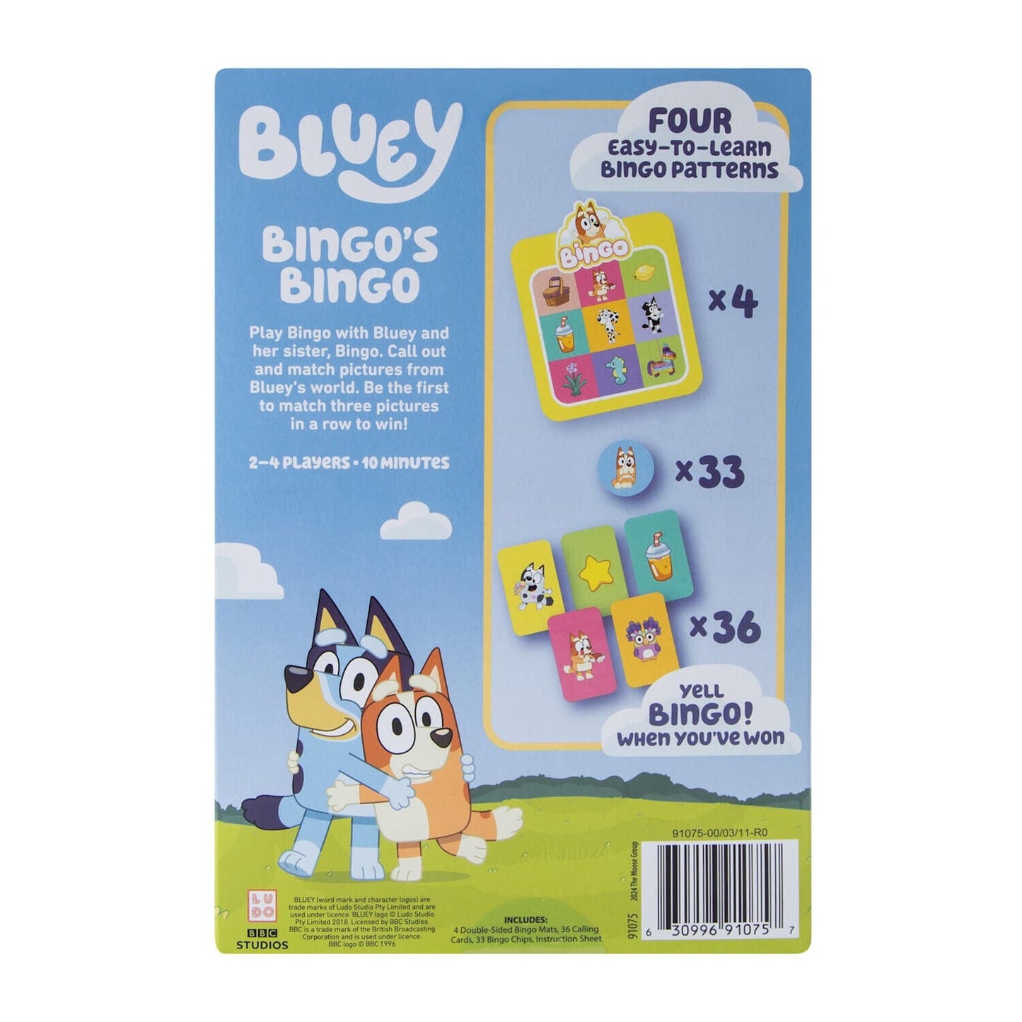 🔥Bluey Bingo's Bingo Game For Kids BNWT🔥