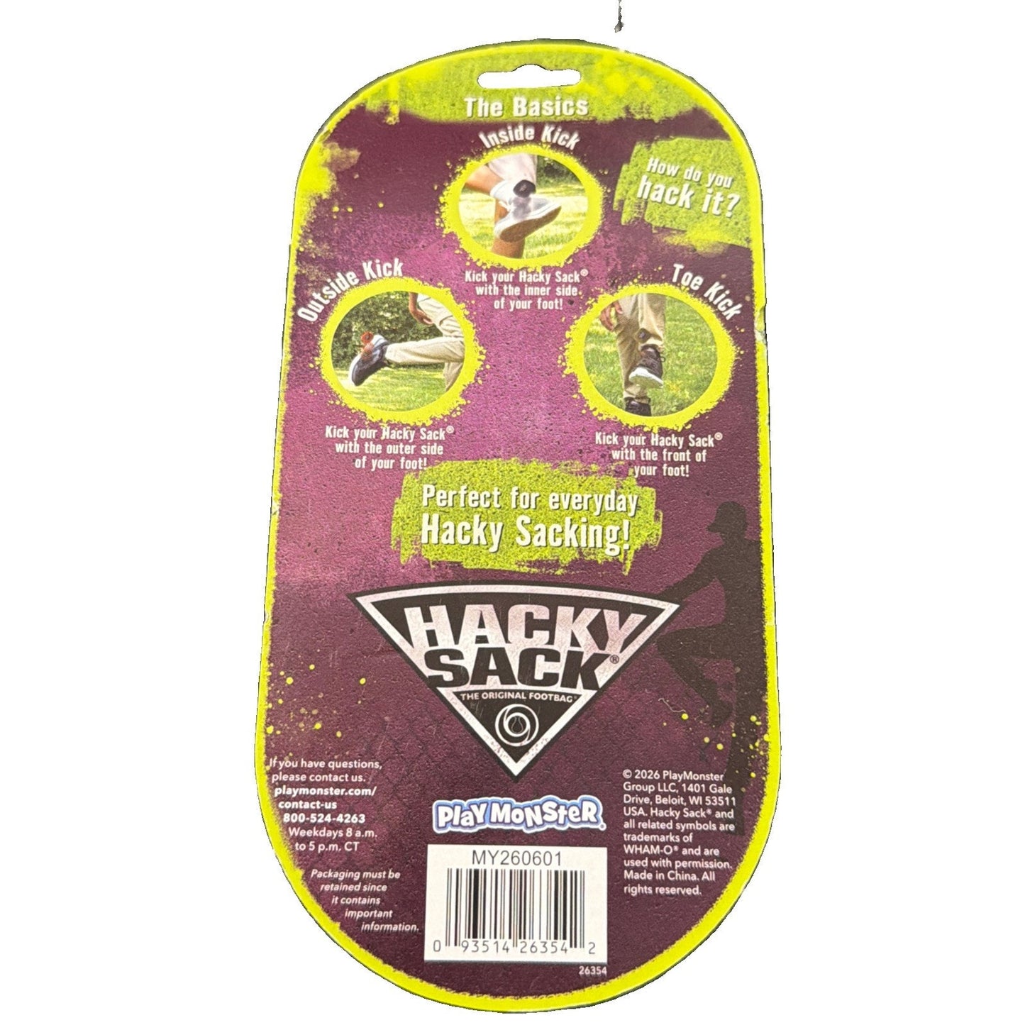 🔥Hacky Sack Core PlayMonster Original Footbag Deep Purple BNWT🔥