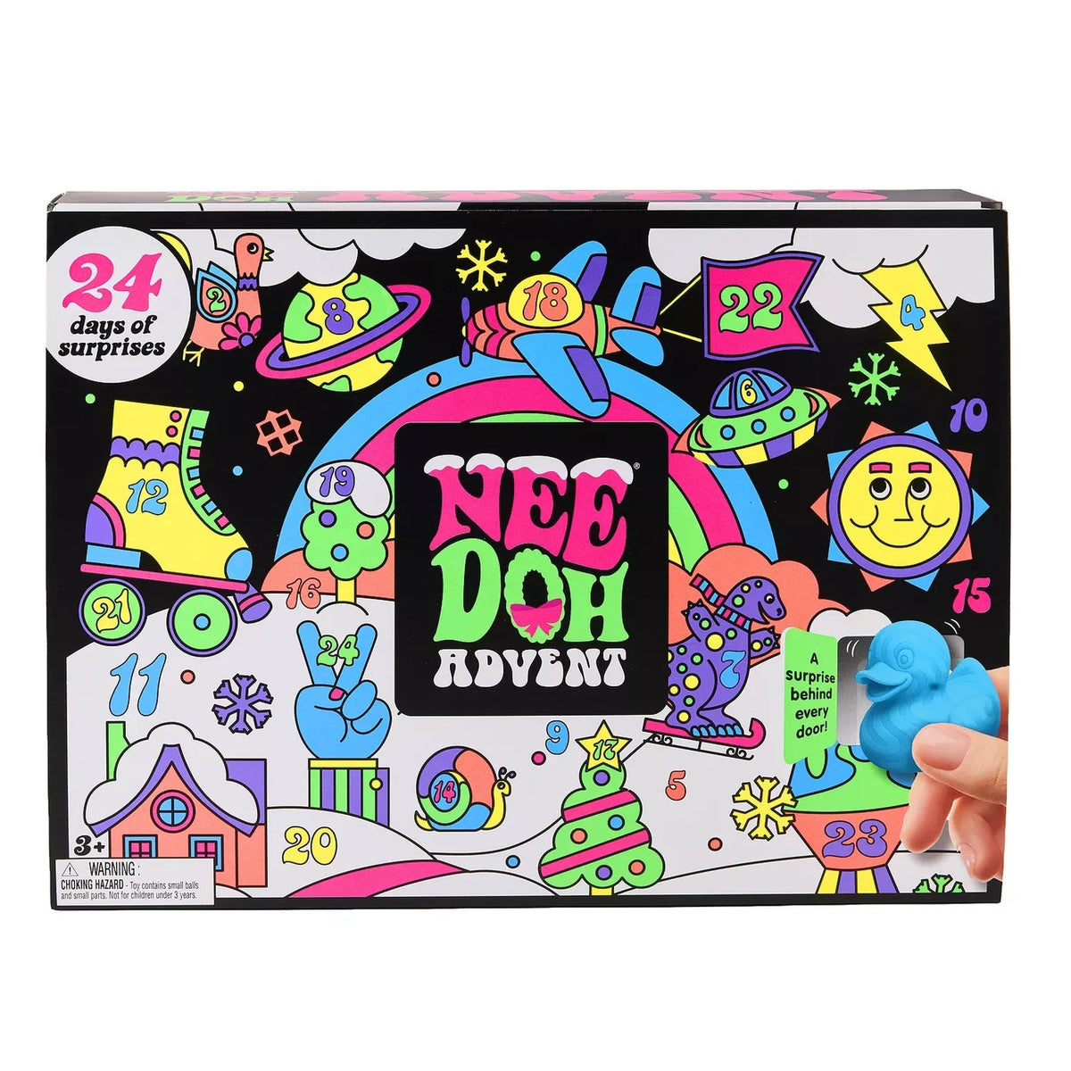 🔥NeeDoh Advent Calendar 24 Days of Surprises Christmas 2026 Authentic BNWT🔥