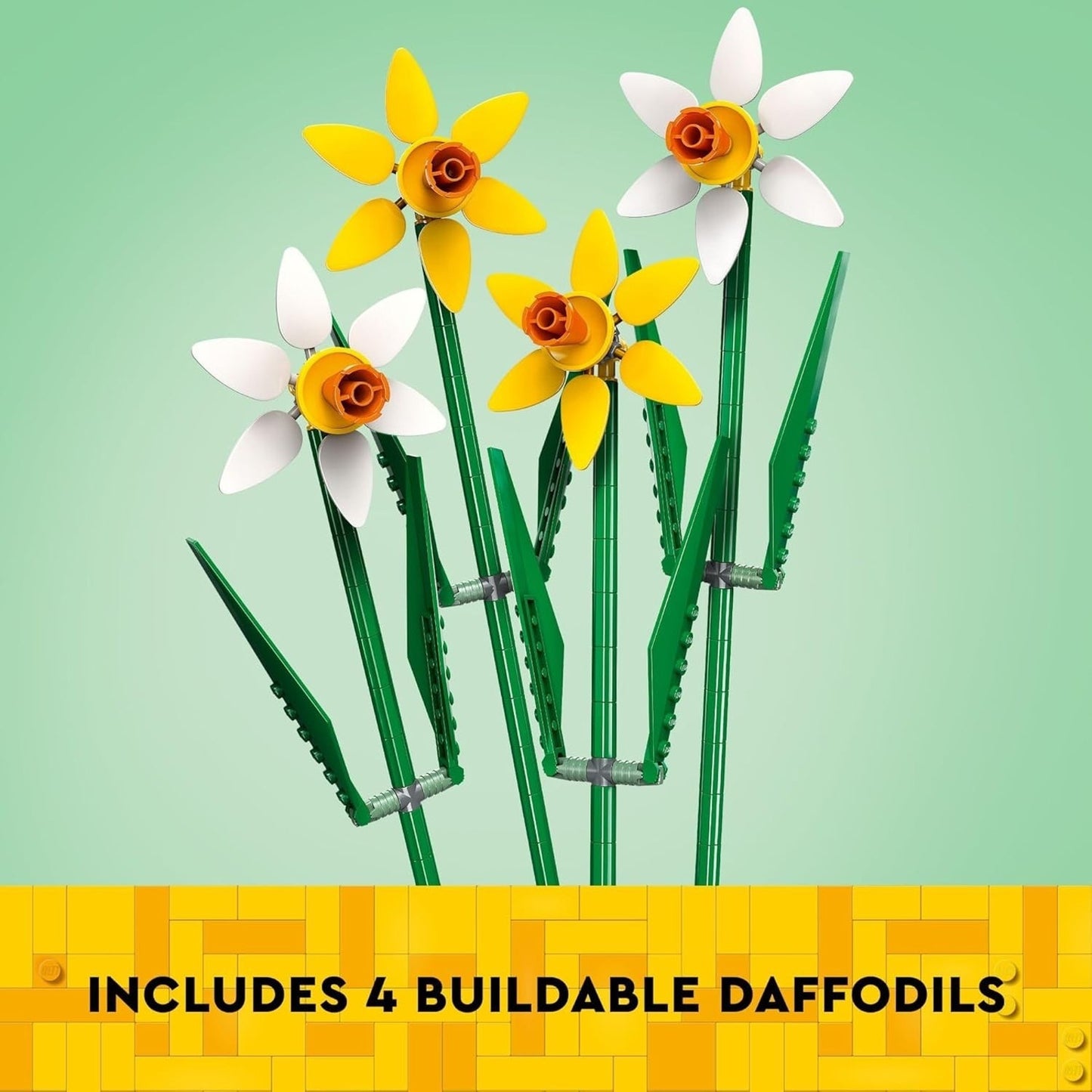 🔥LEGO Daffodils - Building Toy for Kids Artificial BNWT🔥