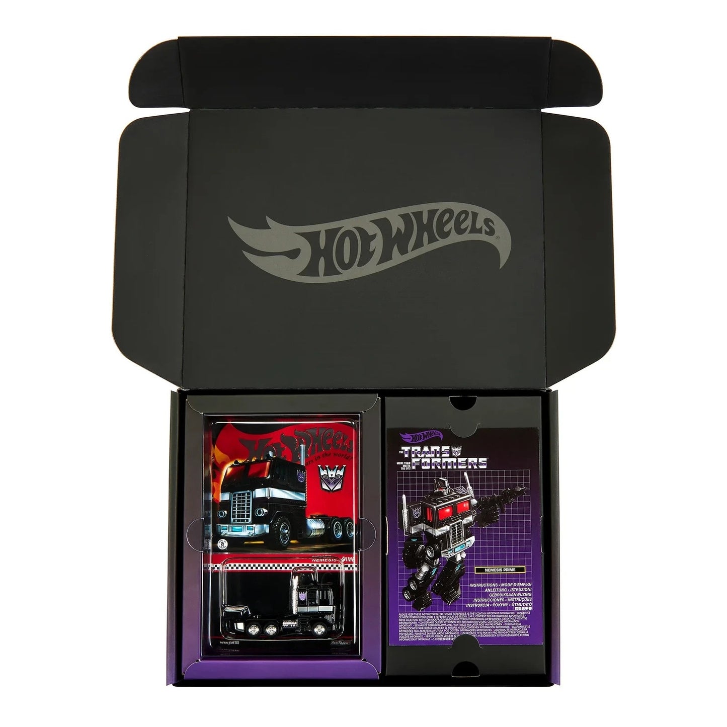 🔥Hot Wheels Transformers Nemesis Prime BNWT🔥