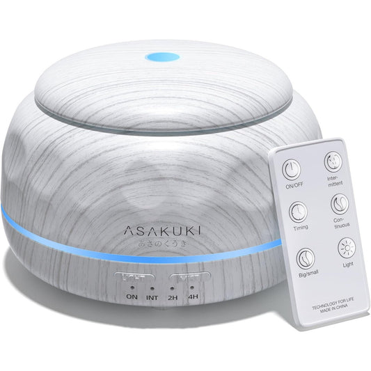 🔥Essential Oil Diffuser 300ML Aromatherapy 7-Color Light + Remote BNWT🔥